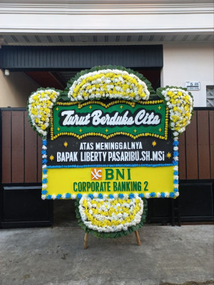 Papan Bunga Duka di Kleak