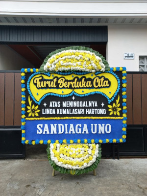 Papan Bunga Duka di Kleak