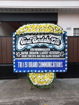 Papan Bunga Duka di Kleak